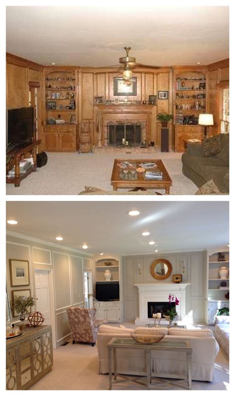 Wood Paneling: Before and After 